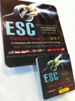 Electricity Saver Card 環保省電卡 訂購請洽0911553446鍾主任